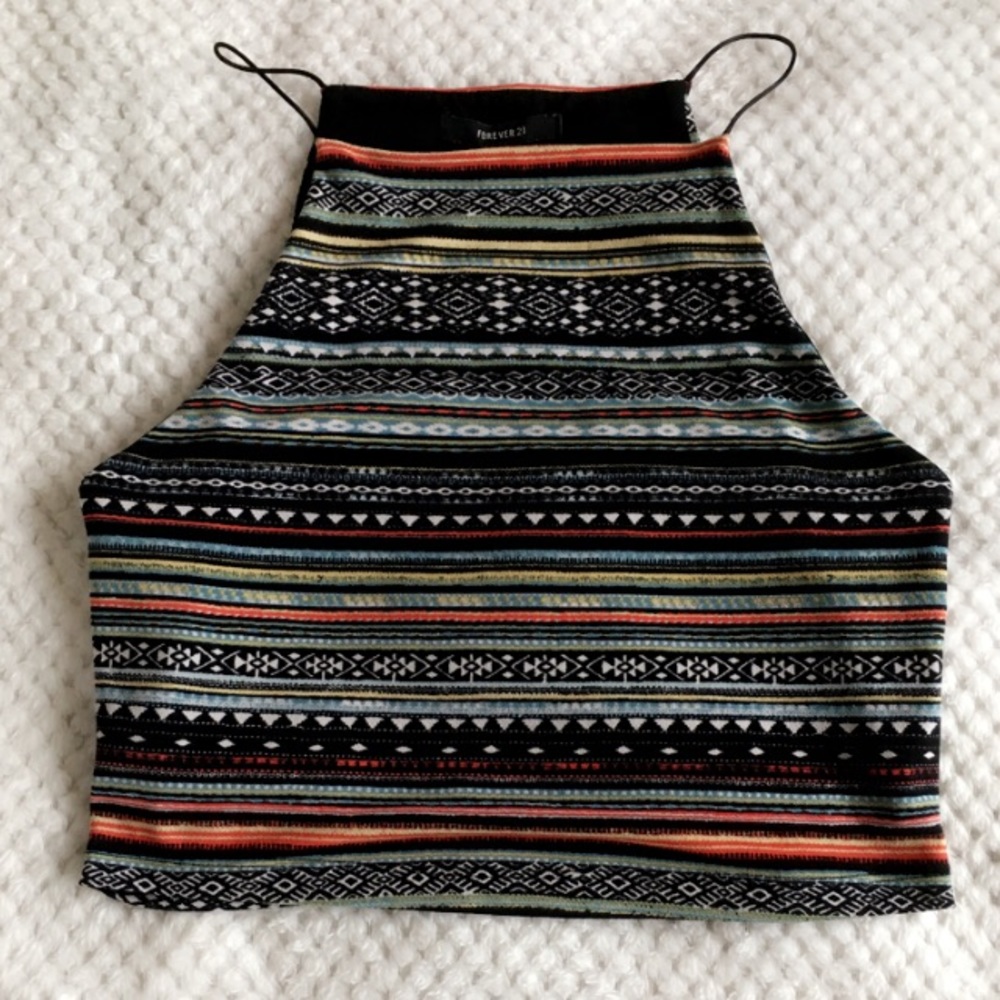 Patterned tang top